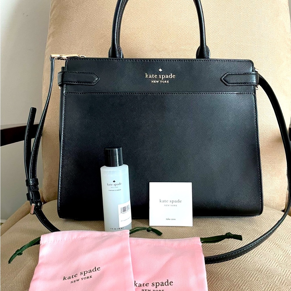LIKE NEW- Kate Spade Large Staci Satchel